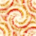 Seamless spiral tie dye pattern for surface design print