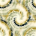 Seamless spiral tie dye pattern for surface design print