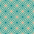 Seamless spirograph geometric texture background pattern