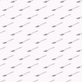 Seamless spoons pattern on white background.