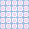 Seamless square abstract geometric pattern
