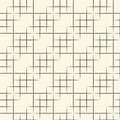 Seamless Square Background. Abstract Grid Texture Royalty Free Stock Photo