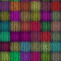 Seamless square knitted pattern Royalty Free Stock Photo