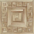 Seamless square tiles wood parquet light brown