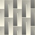 Seamless Square Wallpaper. Stripe Graphic Design. Abstract Greek