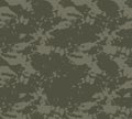 Seamless stained camouflage pattern