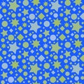 Seamless star pattern