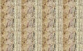 Seamless stone photo texture in warm brown color. Background rough surface for wallpaper, tile.