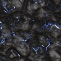 Seamless stone texture blue glow