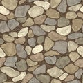 Seamless stone wall