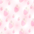 Seamless strawberry tile