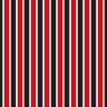 Seamless stripe pattern. Red and black striped background.