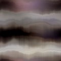 Seamless striped brown gradient pattern swatch. Soft blurry dyed wave ink bleed effect. Abstract masculine neutral ombre