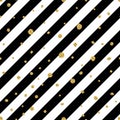 Seamless striped glitter pattern