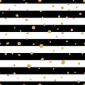 Seamless striped glitter pattern