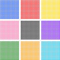 Seamless striped patterns