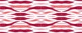 Seamless Stripes Ornament. Red Abstract African