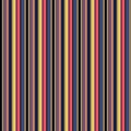 Seamless stripes pattern vector colorful vertical vintage retro background texture