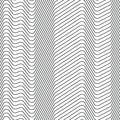 Seamless strips pattern of zig zag lines Royalty Free Stock Photo