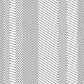 Seamless strips pattern of zig zag lines