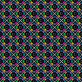 Seamless stylish multicolor pattern.