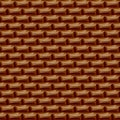 Seamless surface chocolate. Delicious brown background