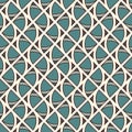 Seamless surface pattern with abstract waves. Contemporary print with geometric forms. Modern ornament with triangles Royalty Free Stock Photo