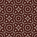 Seamless surface pattern in ethnic style. Outline abstract background. Tribal ornament. Boho chic digital paper Royalty Free Stock Photo