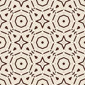 Seamless surface pattern in ethnic style. Outline abstract background. Tribal ornament. Boho chic digital paper Royalty Free Stock Photo