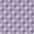 Seamless surface pattern with houndstooth ornament. Classic fashion fabric print. Checked geometric background. Royalty Free Stock Photo