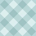Seamless sweet mint blue background, checkered vector pattern