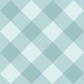 Seamless sweet mint blue background, checkered vector pattern