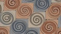 Seamless Swirl Pattern Tile Background Royalty Free Stock Photo