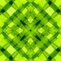 Seamless symmetrical pattern abstract green leaves texture Royalty Free Stock Photo