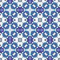 Seamless symmetrical pattern