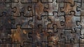 Seamless Symmetry: The Puzzle of Wood Texture