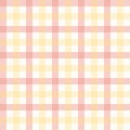 Seamless tablecloth pattern. Texture from for clothes, shirts and blankets. Scottish tartan plaid. Royalty Free Stock Photo