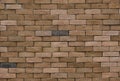 Seamless Tan and Beige Brick Wall Background Royalty Free Stock Photo