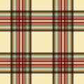 Seamless tartan - beige and colored