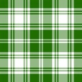 Seamless tartan black and white pattern Royalty Free Stock Photo