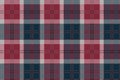 Seamless Tartan Pattern in blue checks