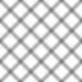 Seamless Tartan Pattern. Vector Black and White Woven Background