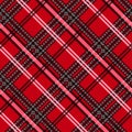 Seamless tartan plaid pattern. fabric pattern. Checkered texture for clothing fabric prints, web design, home textile Royalty Free Stock Photo