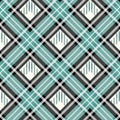 Seamless tartan plaid pattern Traditional checkered fabric texture eps10