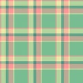 Seamless tartan vector pattern