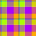 Seamless tartan vector pattern Royalty Free Stock Photo