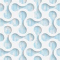 Seamless Tech Pattern. Abstract Contemporary Background