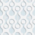 Seamless Tech Pattern. Abstract Contemporary Background