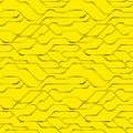 Seamless technology pattern. Geometric techno design.