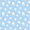 Seamless Teeth Dental Pattern